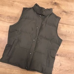 Halogen Green Down Vest